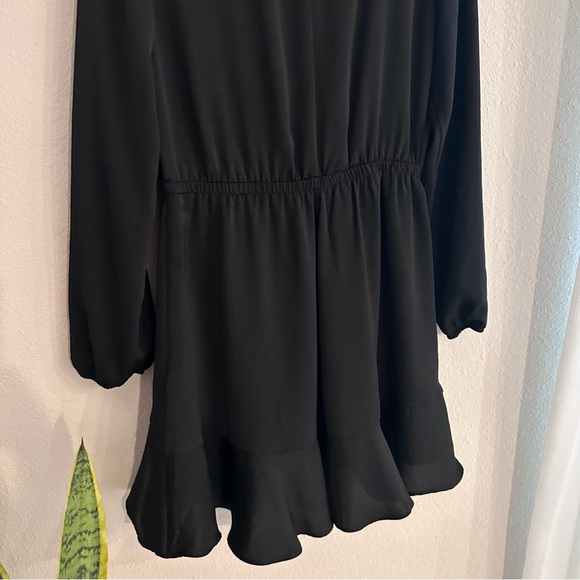 Express mini ruffle long sleeve dress - Picture 7 of 11